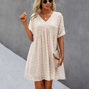 Elegant Short Sleeve dress