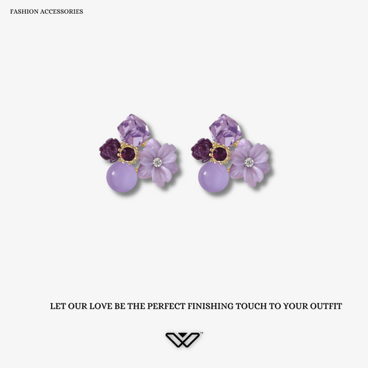 Flower Stud Earrings